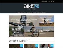 Tablet Screenshot of bike198.com